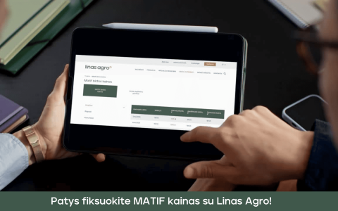 AB "Linas Agro" pirmieji Lietuvoje: siūlo ūkininkams patiems fiksuoti MATIF grūdų sutarčių kainas 