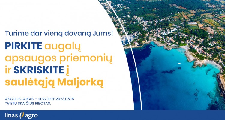 Dovana Jums - kelionė į Maljorką!