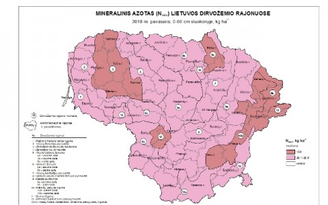 Dirvožemyje mineralinio azoto kaip niekada mažai Dirvožemyje mineralinio azoto kaip niekada mažai