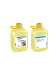 Herbicidas Cleravo + Dash, 2×5 l + 2×5 l