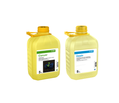 Herbicidas Corum + Dash, 2×5 l + 2×5 l