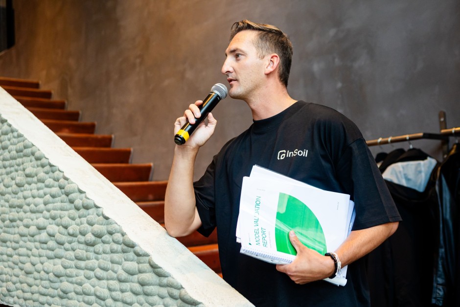 CEO of InSoil Laimonas Noreika 