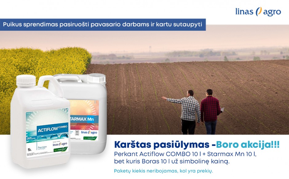 Karštas pasiūlymas - Boro akcija!