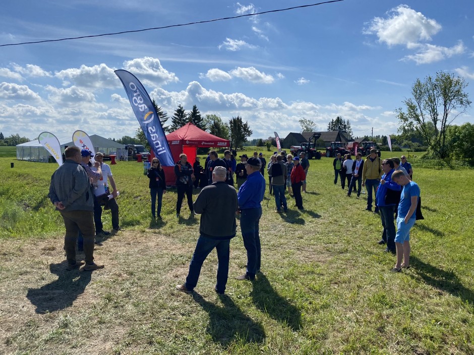 Linas Agro ja Dotnuva Baltic Põldkatsed 300 hektaril 9.06.2022