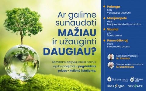 Linas Agro seminarų ciklas