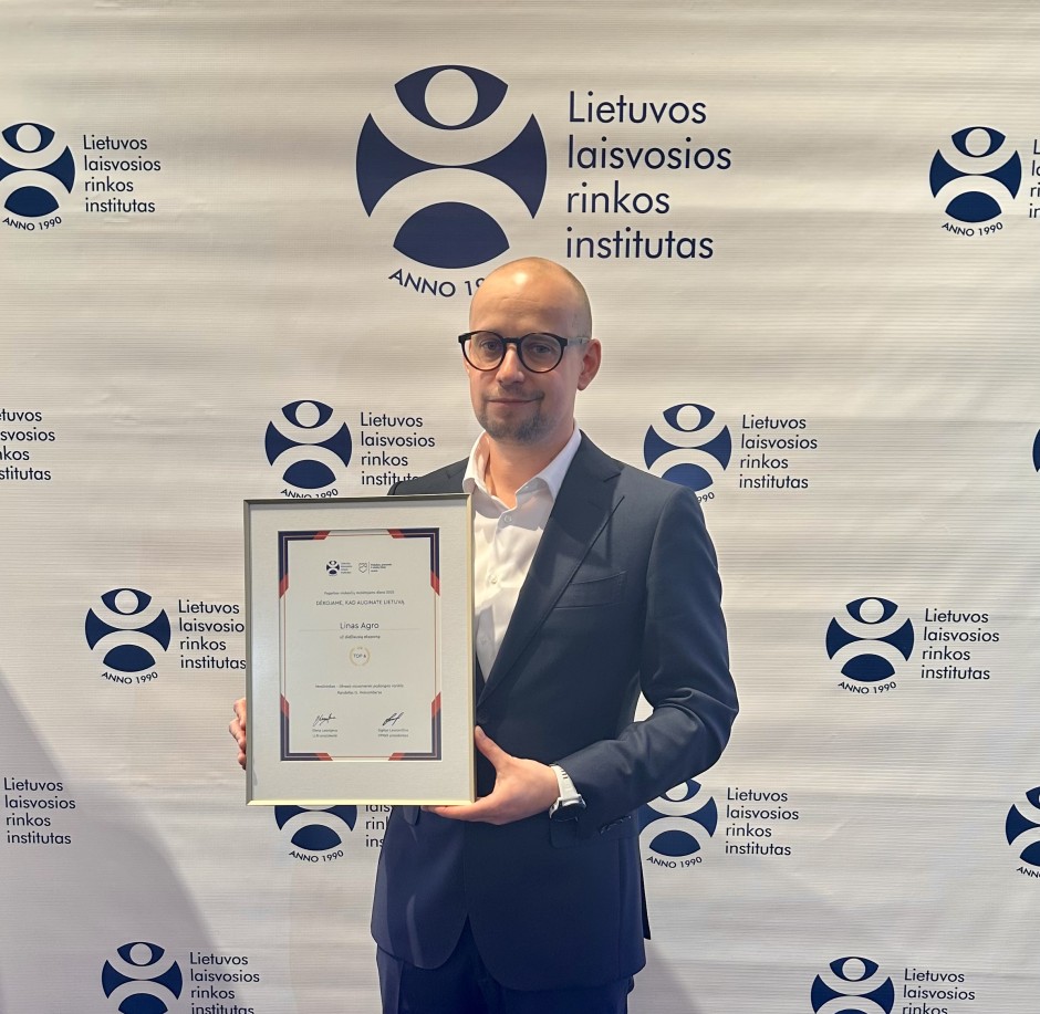 „Linas agro" Iždo vadovas Andrej Boiko