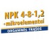 Organic NPK 4-8-1,2+ mikroelementai