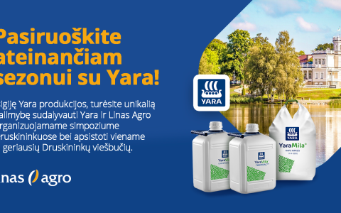 Pasiruoškite ateinančiam sezonui su Yara!