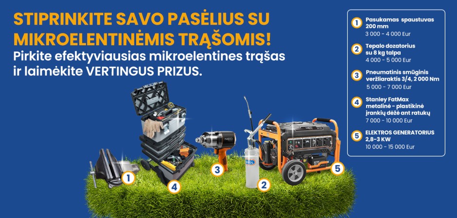 Pavasario mikroelementų akcija!