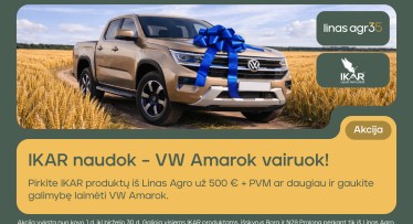  Pirkite IKAR produktus ir laimėkite Volkswagen Amarok
