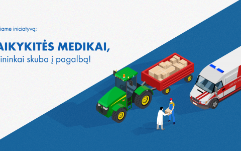 Mes parėmėme! Prisidėkite ir Jūs prie "Laisvės TV" iniciatyvos "Laikykitės medikai, Ūkininkai skuba į pagalbą!" Mes parėmėme! Prisidėkite ir Jūs prie "Laisvės TV" iniciatyvos "Laikykitės medikai, Ūkininkai skuba į pagalbą!"