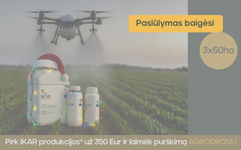 Rinkis IKAR Liquid Fertilizers iš Linas Agro ir dalyvauk akcijoje 