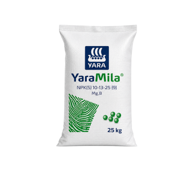 Rudeninės trąšos vejai YARA MILA NPK 10-13-25, 25kg