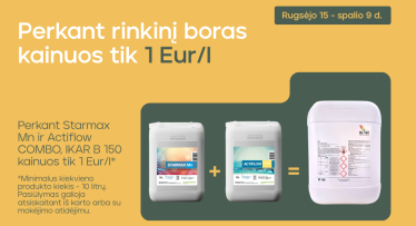 Žieminiams rapsams rudenį reikia sustiprinti šaknis ir pasiruošti žiemojimui!