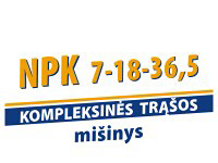 NPK 7-18-36,5 mišinys